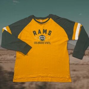 Colorado State Rams Embroidered Long-Sleeve Shirt